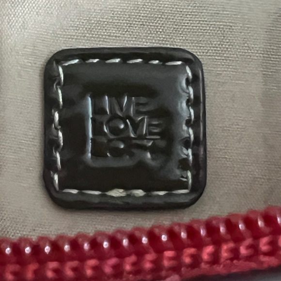 Loft Live Life Loft Pebbled Vegan Leather Large Wristlet NWOT - Picture 5 of 6